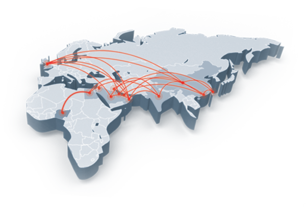 world map showing tasweyat me coverage area